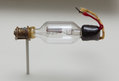 Triode and Edison-effect diagram